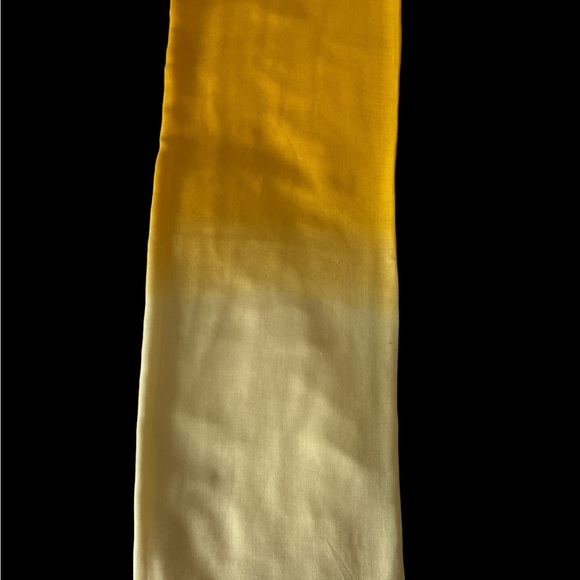 Cream & Yellow Ombré - Linen-Cotton - 70*200 - Picture 6 of 6